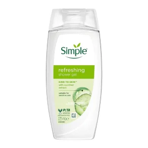Simple Kind to Skin Refreshing Shower Gel With Cucumber Extracts 225ml