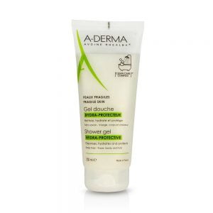 A-Derma Shower Gel Hydra Protective Face Body and Hair 200ml