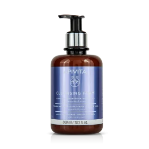 Apivita Cleansing Foam Face Eyes Αφρός Καθαρισμού με Ελιά Λεβάντα και Πρόπολη 300ml
