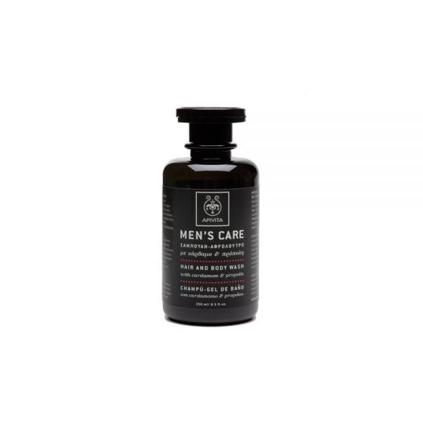 Apivita Men's Care Hair And Body Wash 250ml