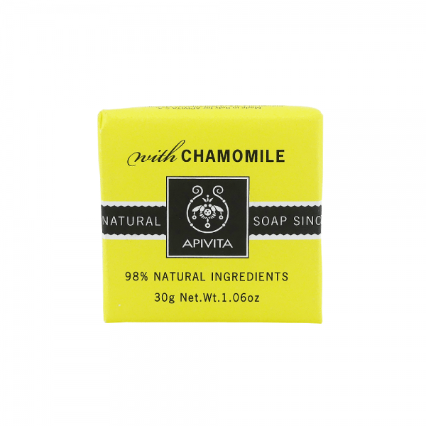 Apivita Natural Soap With Chamomile 125g