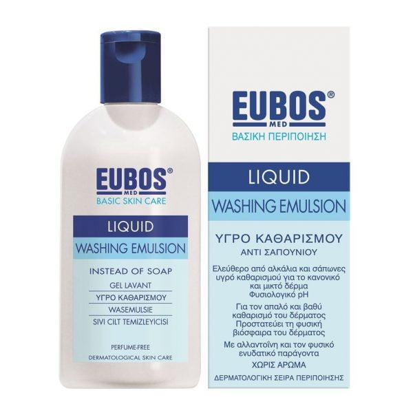 Eubos Liquid Blue Washing Emulsion 200ml
