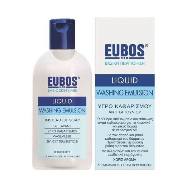 Eubos Liquid Blue Washing Emulsion 400ml