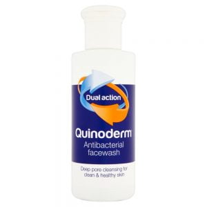 Quinoderm Dual Action Antibacterial Wash 150ml