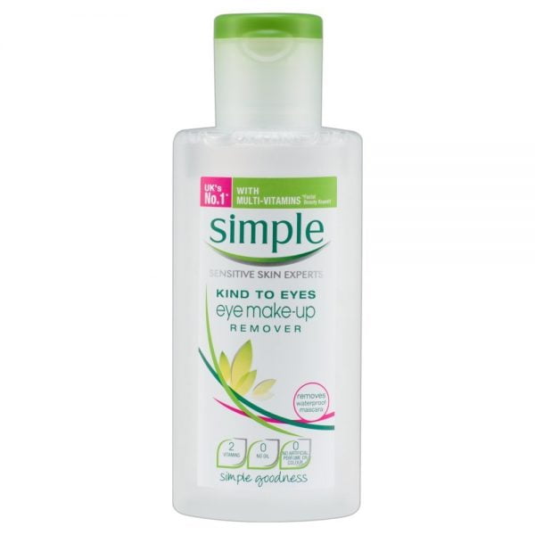 Simple Eye Make Up Remover with Vitamin Goodness 125ml