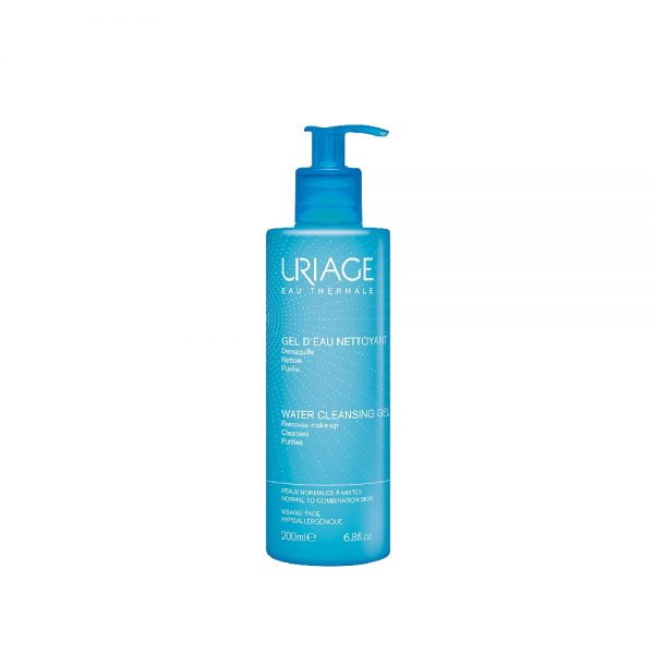 Uriage Eau Thermale Water Cleansing Gel Normal To Combination Skin 500ml