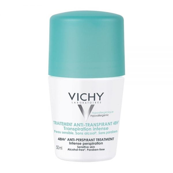 Vichy Deodorant 48h Intensive Anti-Perspirant Roll On 50ml