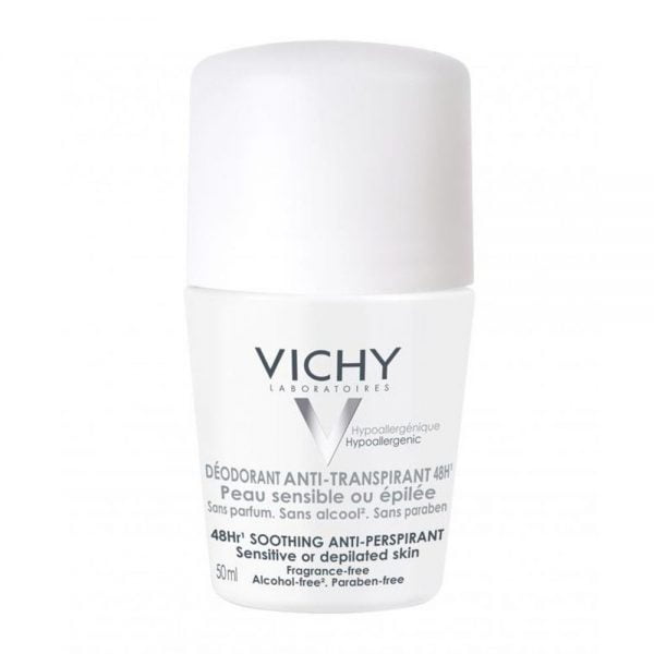 Vichy Deodorant roll on Anti Perspirant Sensitive 48h 50 ml