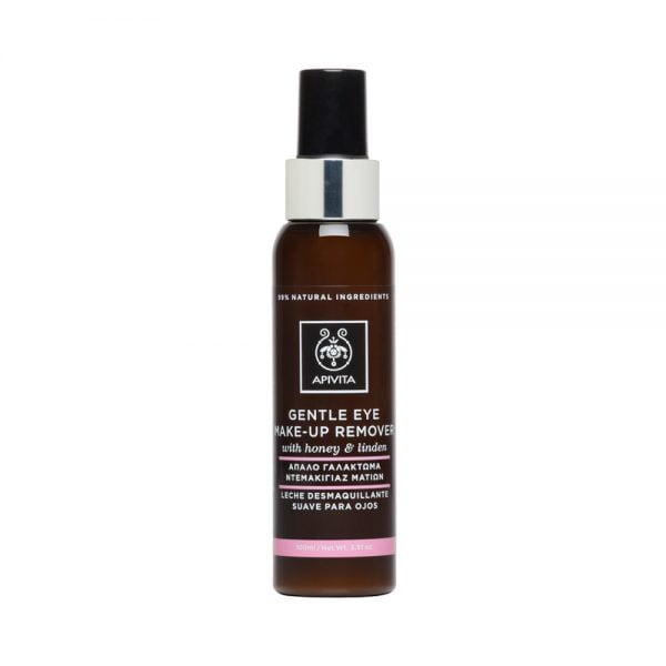 Αpivita Gentle Eye Make Up Remover With Honey and Linden 100ml