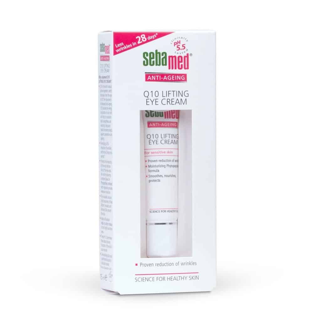 Sebamed Anti Ageing κρέμα ανύψωσης για τα μάτια με συνένζυμο Q 10