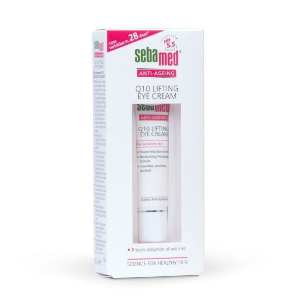 Sebamed Anti Ageing κρέμα ανύψωσης για τα μάτια με συνένζυμο Q 10