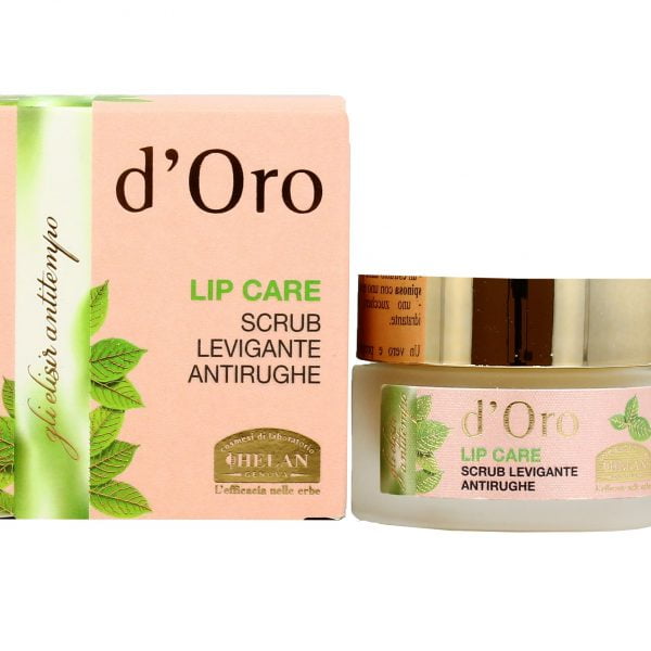 Scrub smoothening Antiwrinkle, Lip care D'Oro 15ml