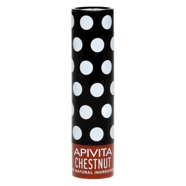 Apivita Chestnut Lip Care Balm Χειλιών με Κάστανο, 4.4 gr