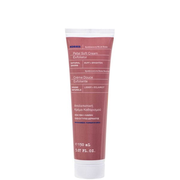 Korres Apothecary Wild Rose Petal Soft Cream Exfoliator 150ml