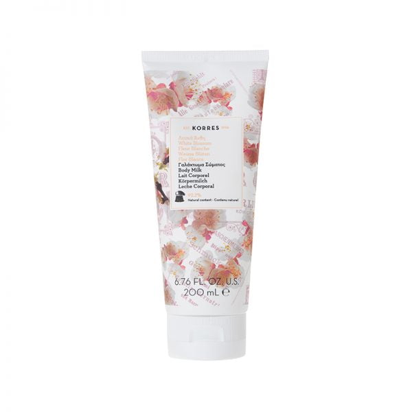 Korres Body Milk White Blossom Ενυδατικό Γαλάκτωμα Σώματος Λευκά Άνθη, 200ml