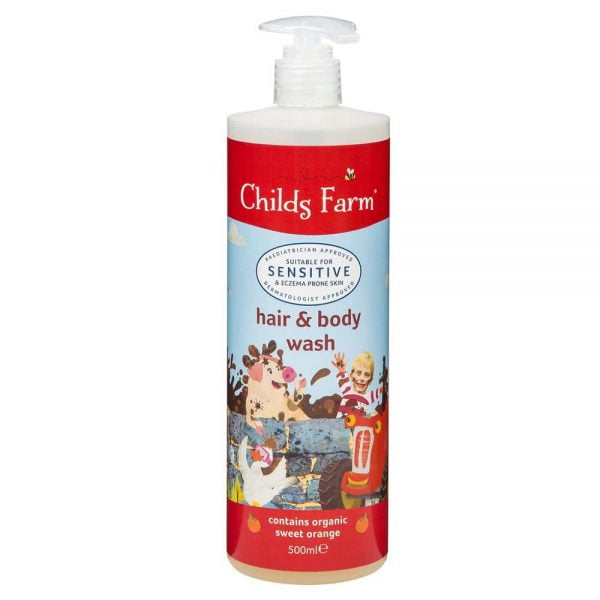 Childs Farm Hair & Body Wash Organic Sweet Orange 500ml