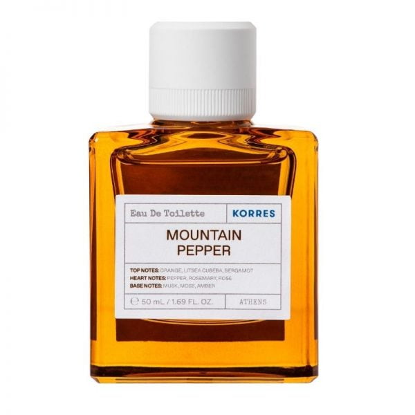 Korres Mountain Pepper Eau De Toilette 50ml