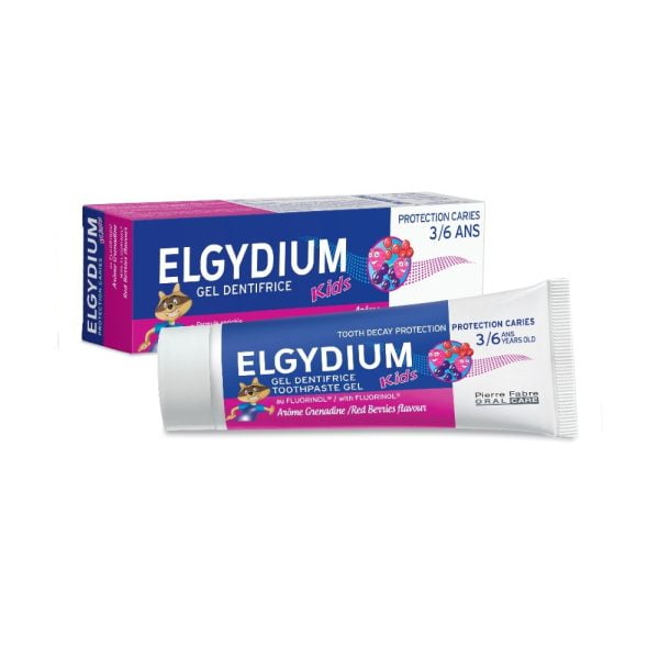 Elgydium Toothpaste Kids Red Berries 1000ppm