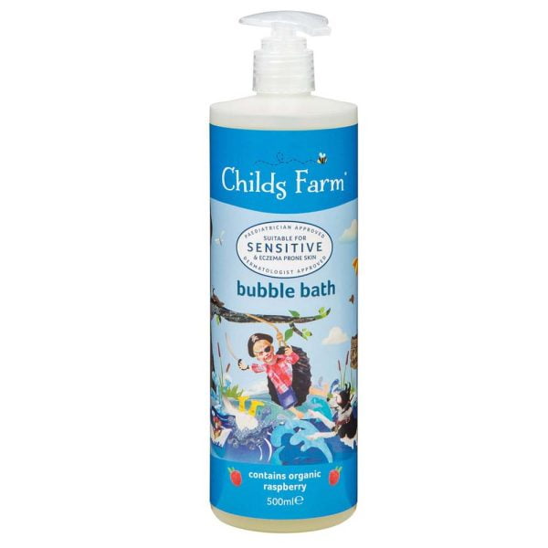 Childs Farm Bubble Bath Organic Raspberry 500ml