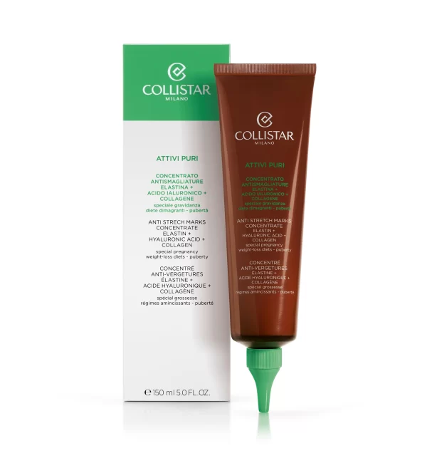 Collistar Attivi Puri Anti Stretch Marks Concentrate Elastin + Hyalluronic Acid + Collagen 150ml