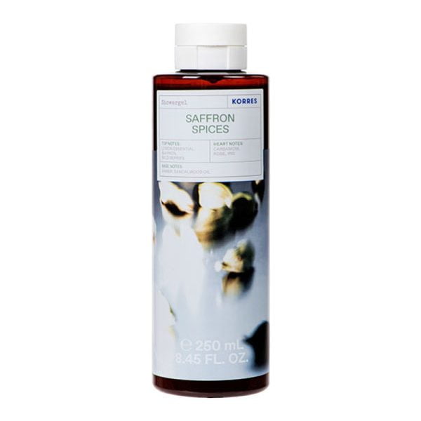 Korres Saffron Spices Αρωματικό Αφρόλουτρο Με Ενυδατικούς Παράγοντες, 250ml