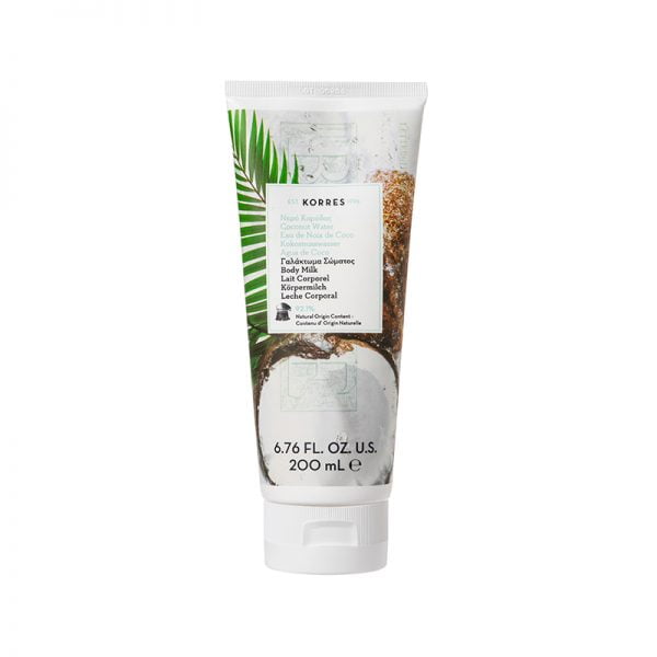 Korres Coconut Water Body Milk Γαλάκτωμα Σώματος Νερό Καρύδας, 200ml