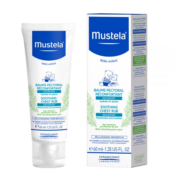 Mustela Soothing Chest Rub 40ml
