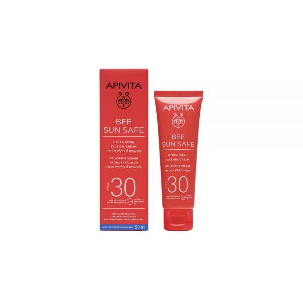 Apivita Bee Sun Safe Hydra Fresh Face Gel-Cream SPF30 50ml