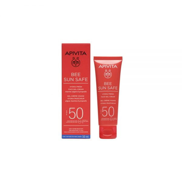 Apivita Bee Sun Safe Hydra Fresh Face Gel-Cream SPF50 50ml