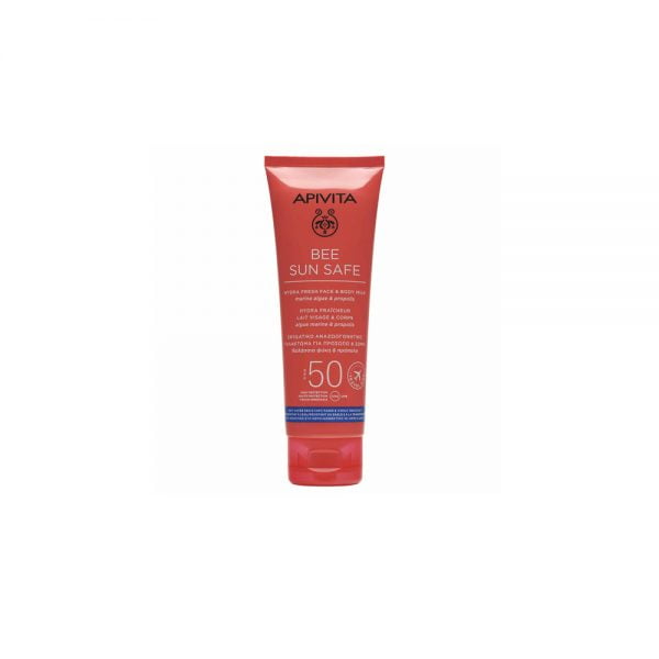 Apivita Bee Sun Hydra Face & Body Milk SPF50 100ml (Travel Size)