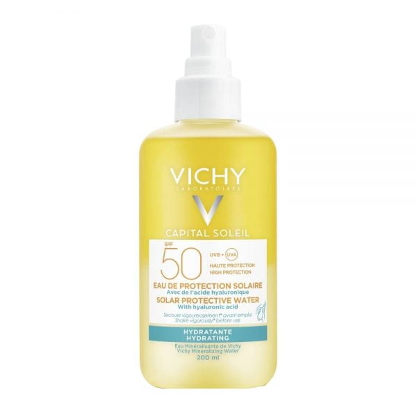 Vichy Capital Soleil Protective Water Hydrating SPF50 200ml