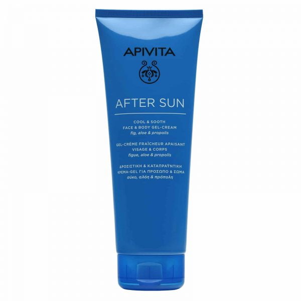 Apivita After Sun Cool & Sooth Face & Body Gel Cream 200ml
