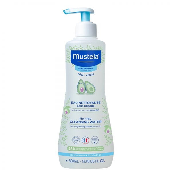 Mustela Bebe No Rinse Cleansing Water 500ml