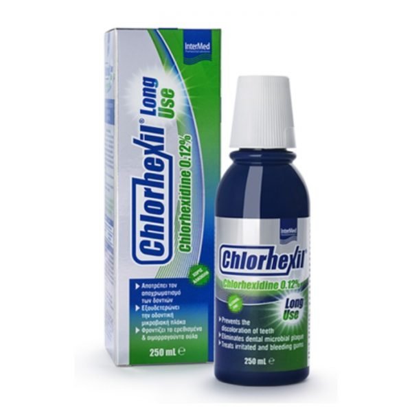 Intermed Chlorhexil Chlorhexidine 0.12% Mouthwash Long Use 250ml