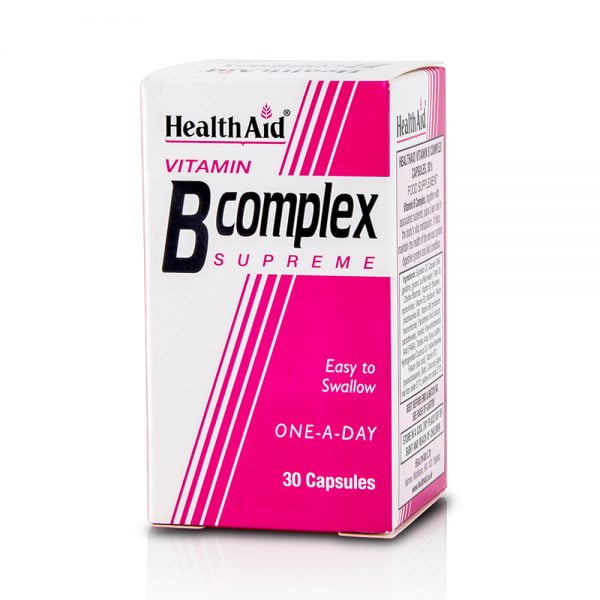 Health Aid Vitamin B Complex Supreme 30 Capsules