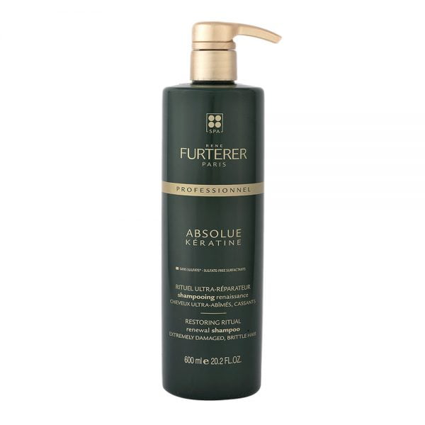 Rene Furterer Absolute Keratine Restoring Ritual Renewal Shampoo 600ml
