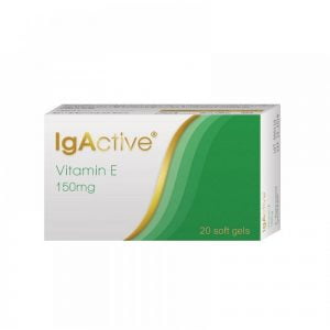 IgActive Vitamin E 150mg 20 Soft Capsules