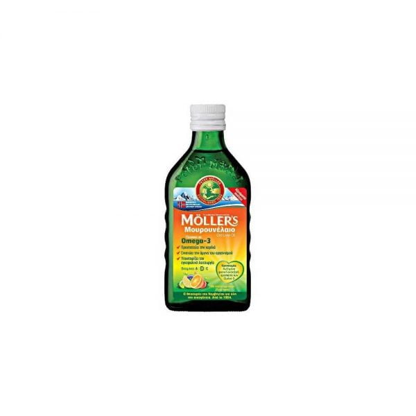 Möller's Cod Liver Oil Tutti Frutti Flavour 250ml