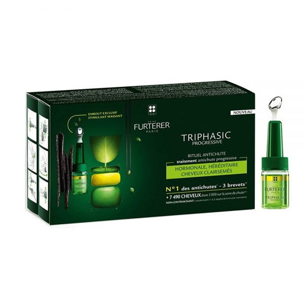 Rene Furterer Thriphasic Progressive Anti-Hair Loss Ritual 8x5.5ml