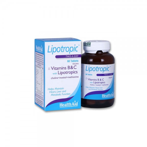 Health Aid Lipotropic Vitamins B & C 60 Tablets