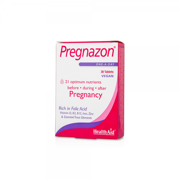 Health Aid Pregnazon 30 Tablets