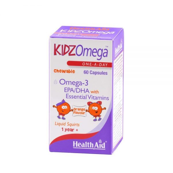 Health Aid Kidz Omega 60 Chewable Capsules