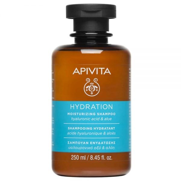 Apivita Hydration Moisturizing Shampoo Hyaluronic Acid & Aloe 250ml