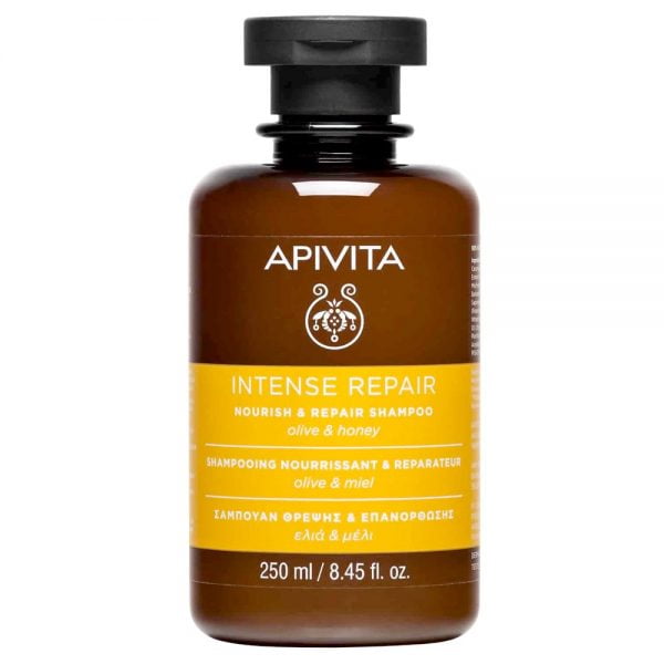 Apivita Nourish & Repair Shampoo Olive & Honey 250ml
