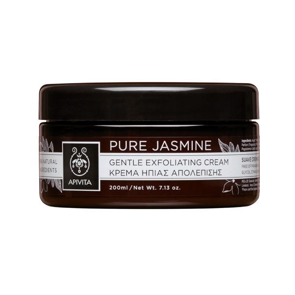 Apivita Pure Jasmine Gentle Exfoliating Cream 200ml