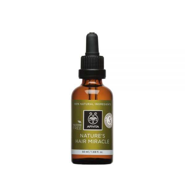 Apivita Nature's Hair Miracle Strengthening & Energizing Hair Oil 50ml