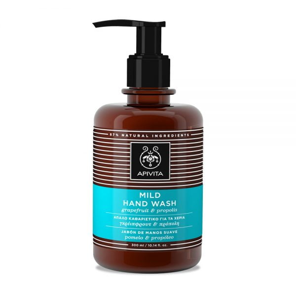 Apivita Mild Hand Wash Grapefruit & Propolis 300ml