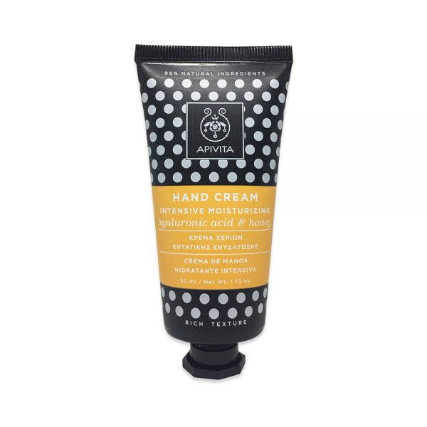 Apivita Hand Cream Intensive Moisturizing Rich Texture Hyaluronic Acid & Honey 50ml