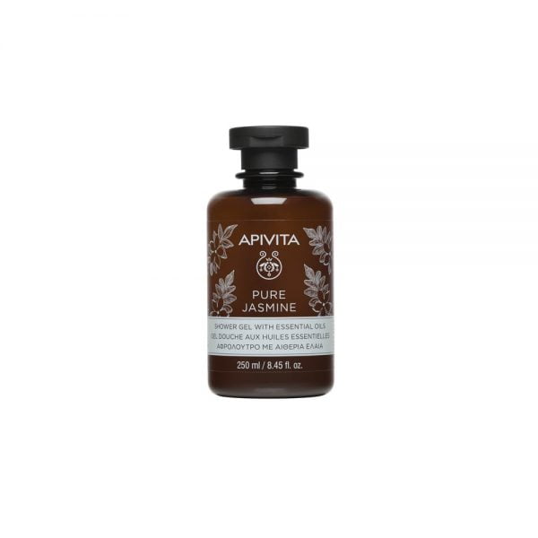 Apivita Pure Jasmine Shower Gel With Essential Oils 300ml