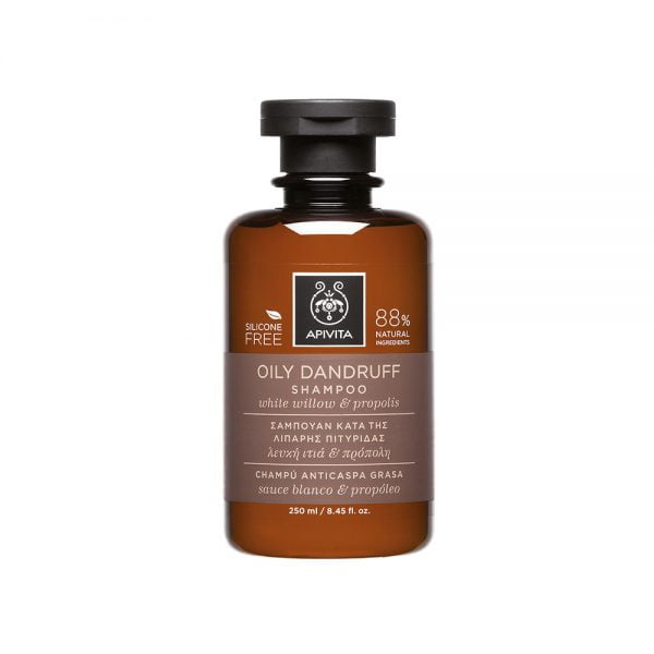 Apivita Oily Dandruff Shampoo White Willow & Propolis 250ml